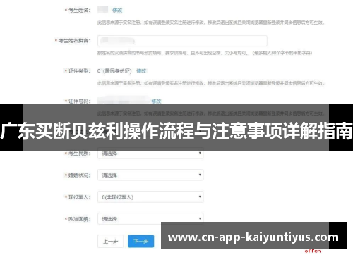 广东买断贝兹利操作流程与注意事项详解指南