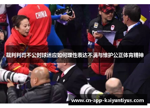 裁判判罚不公时球迷应如何理性表达不满与维护公正体育精神